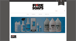 Desktop Screenshot of firesoaps.com